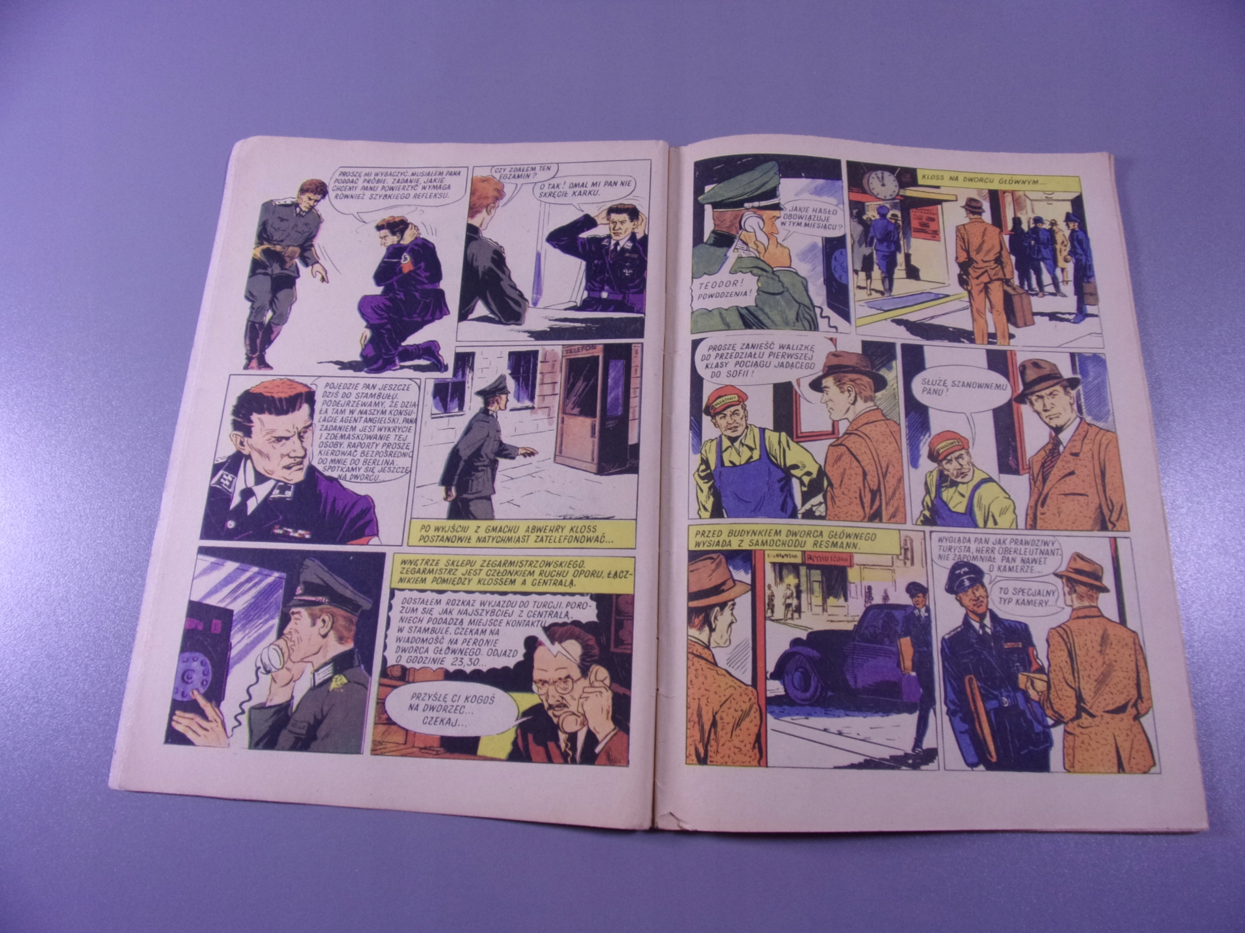 KAPITAN KLOSS CAFE ROSE wyd. I 1972 r.