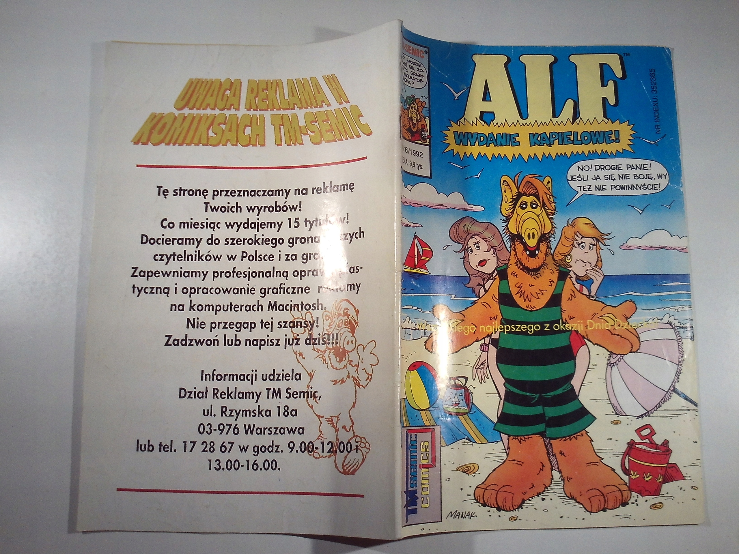 ALF 6/1992 TM-Semic