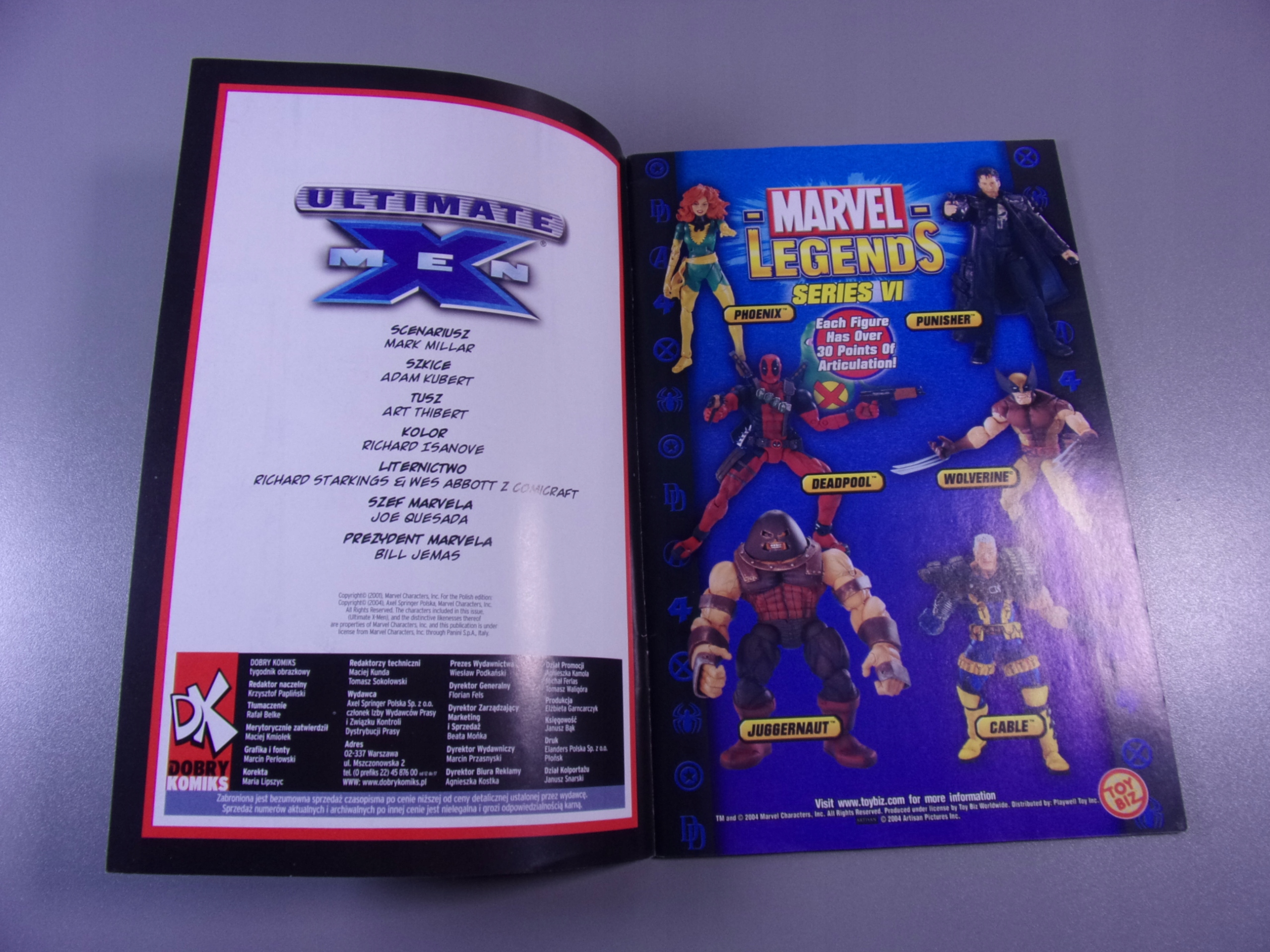 ULTIMATE X-MEN 2/6 - DK 6/2004
