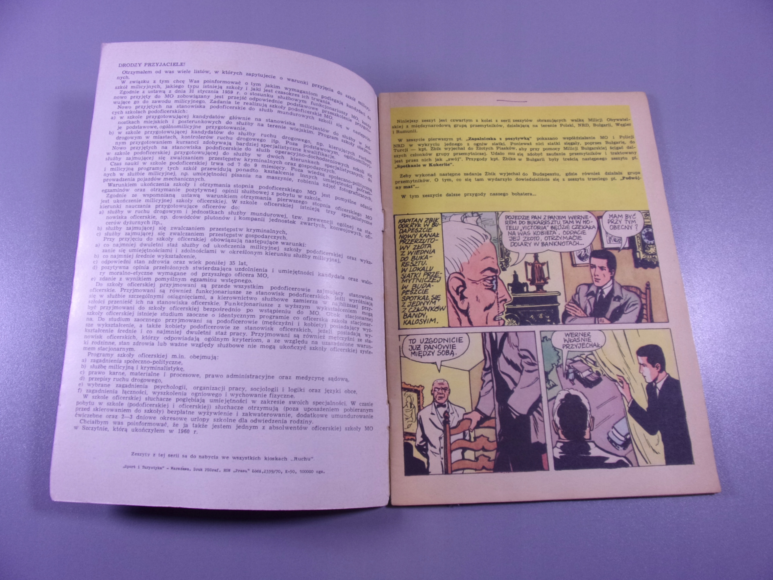 KAPITAN ŻBIK PORWANIE wyd. I 1971 r.