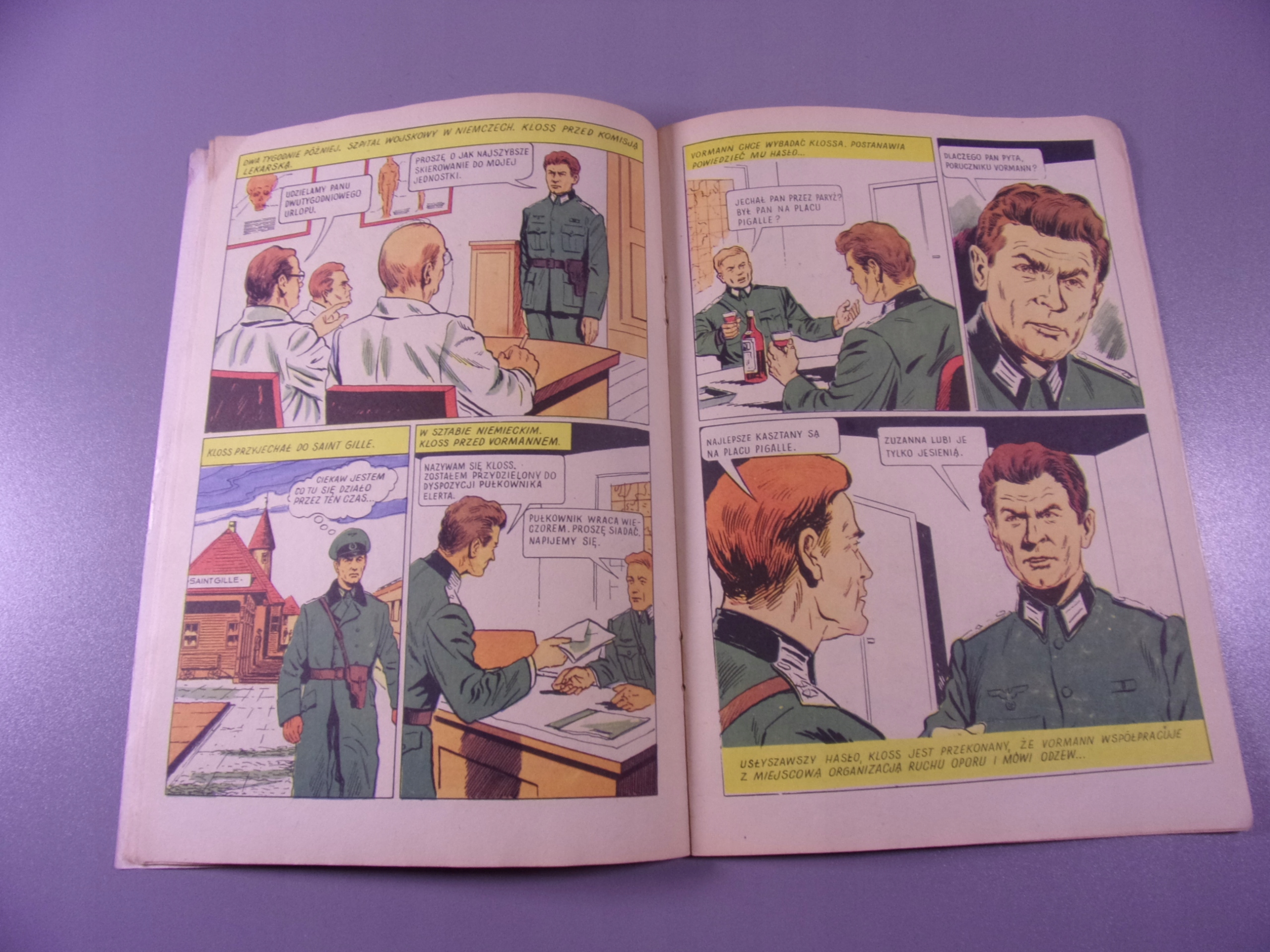 KAPITAN KLOSS HASŁO wyd. I 1972 r.