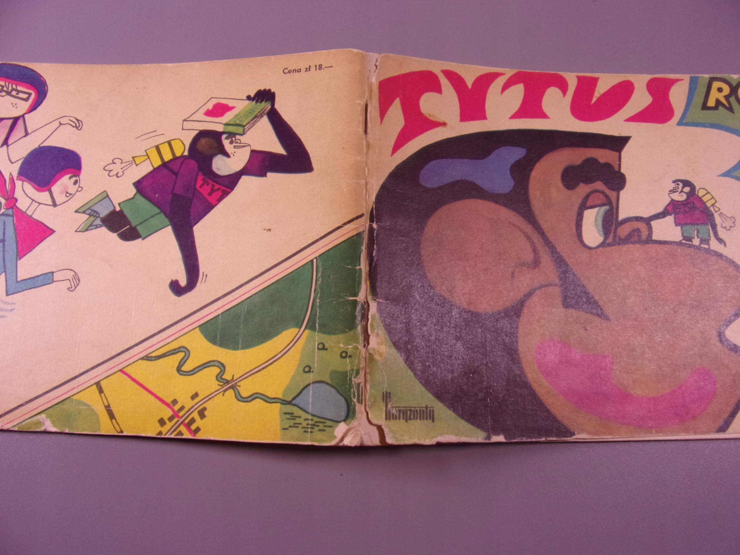 TYTUS księga VII 1972 r. wyd. I HORYZONTY