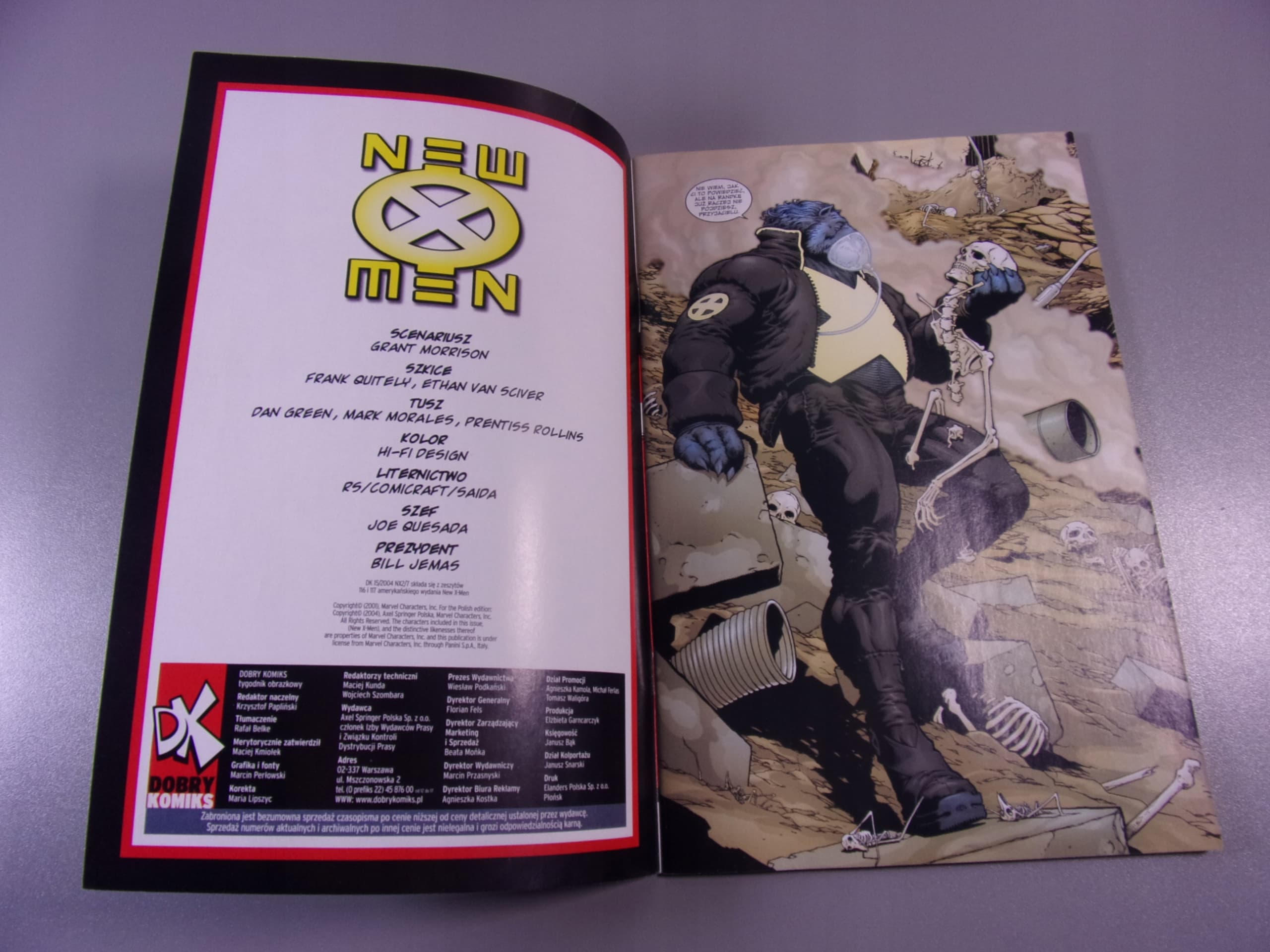 NEW X-MEN 2/7 - DK 15/2004