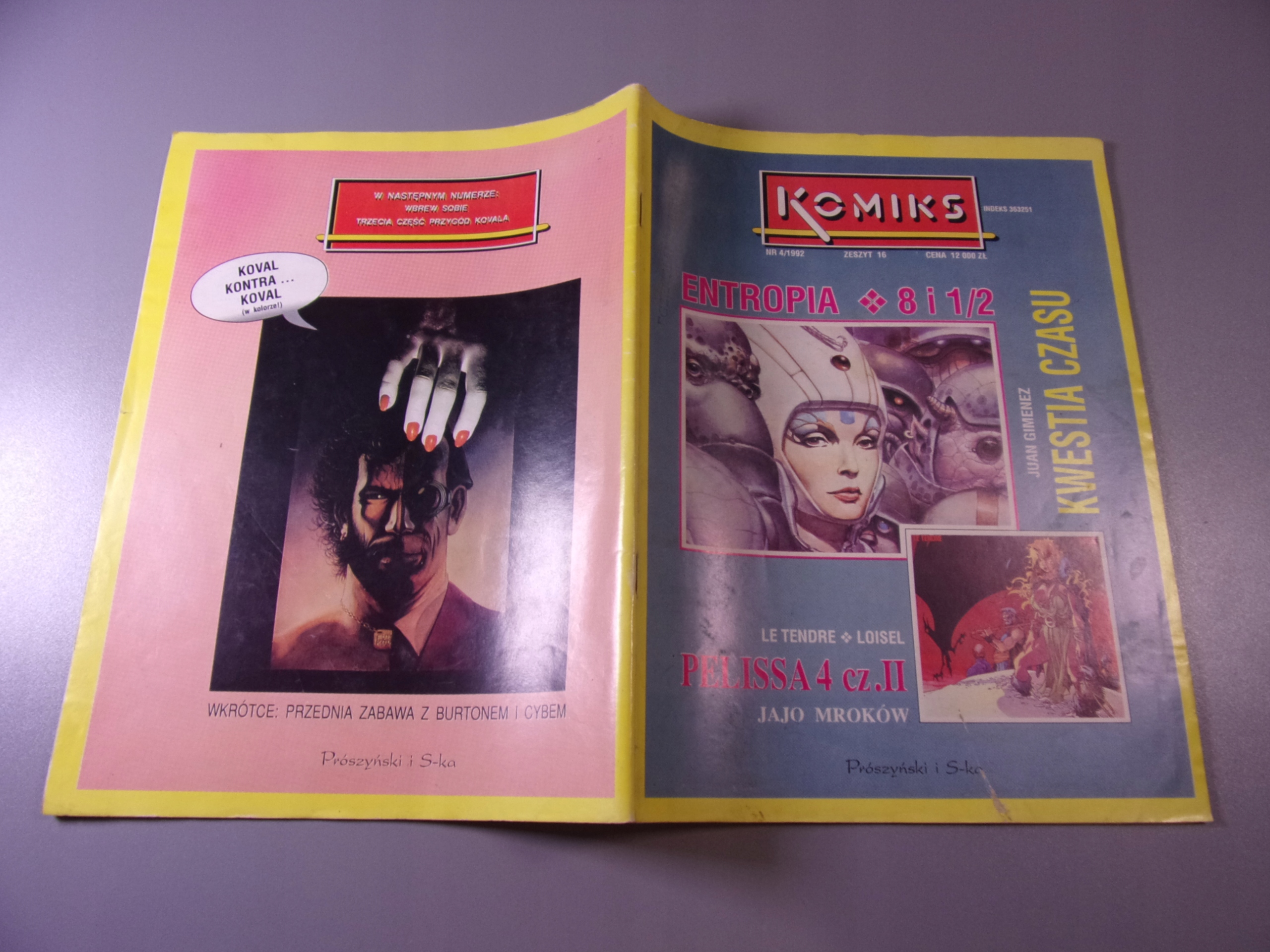 KOMIKS ENTROPIA 4/92