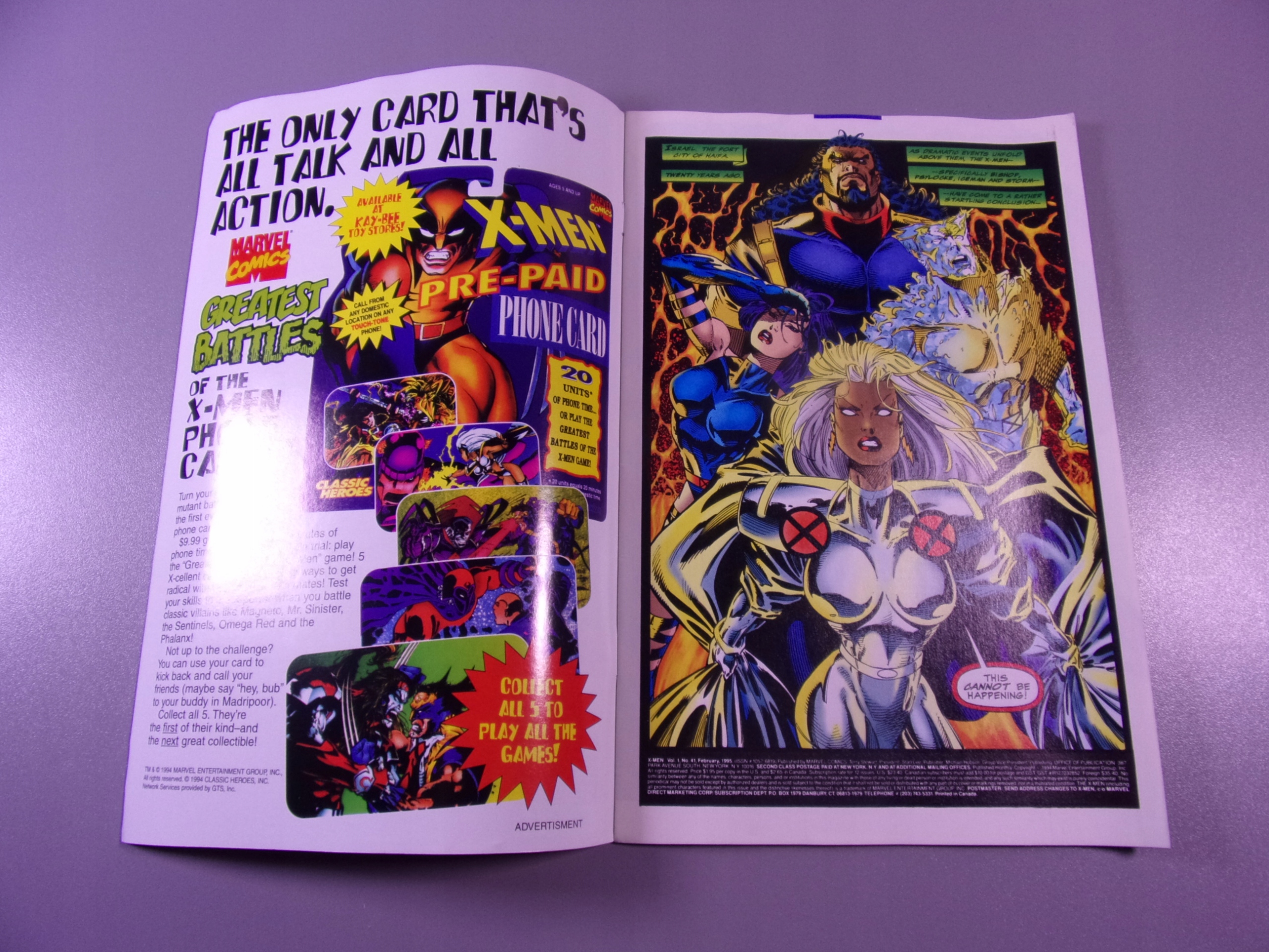 X-MEN 2/1994 r. wyd. anglojęzyczne