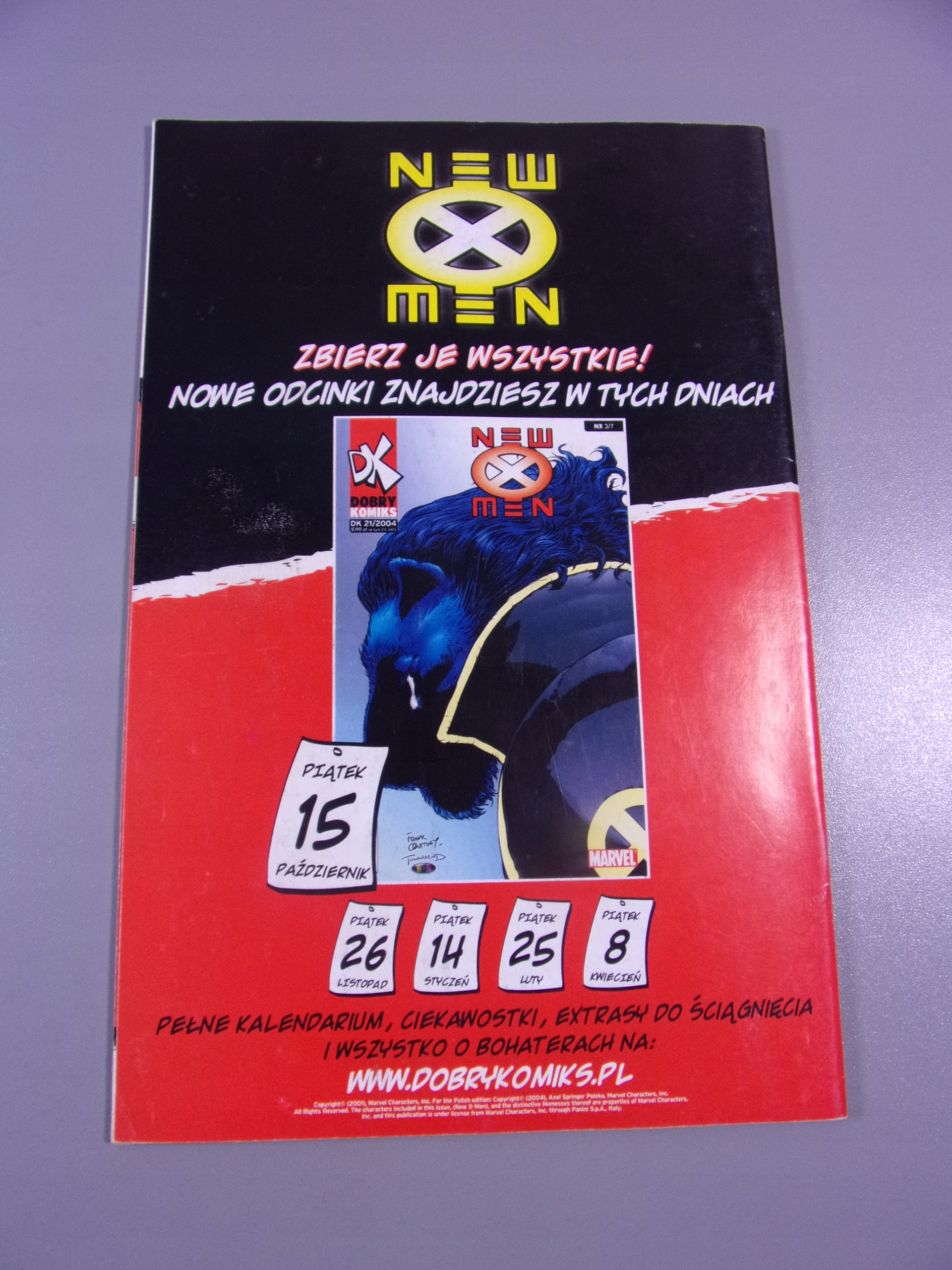 NEW X-MEN 2/7 - DK 15/2004