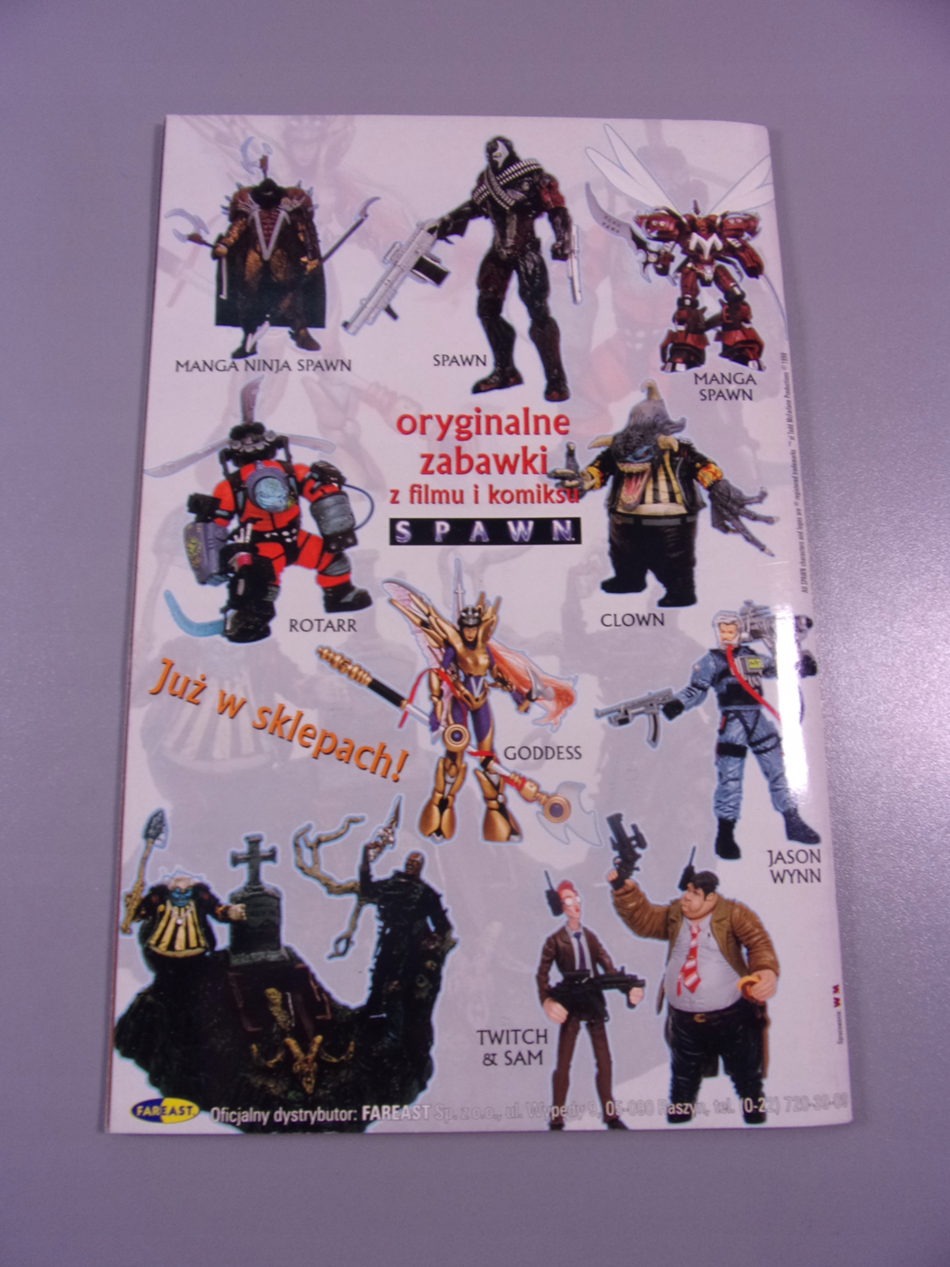 SPAWN #7 1/98 TM-Semic