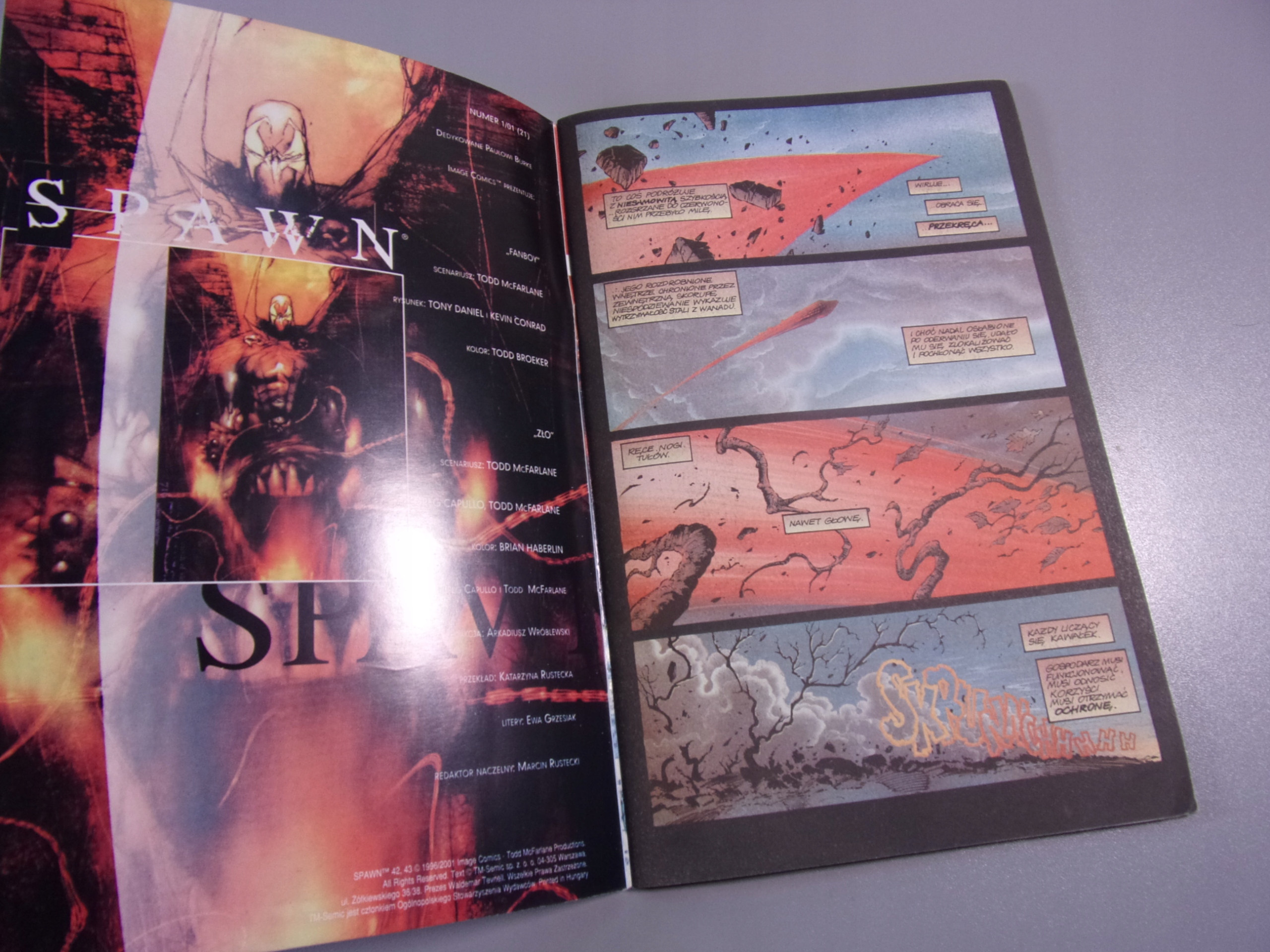 SPAWN #21 1/01 TM-Semic