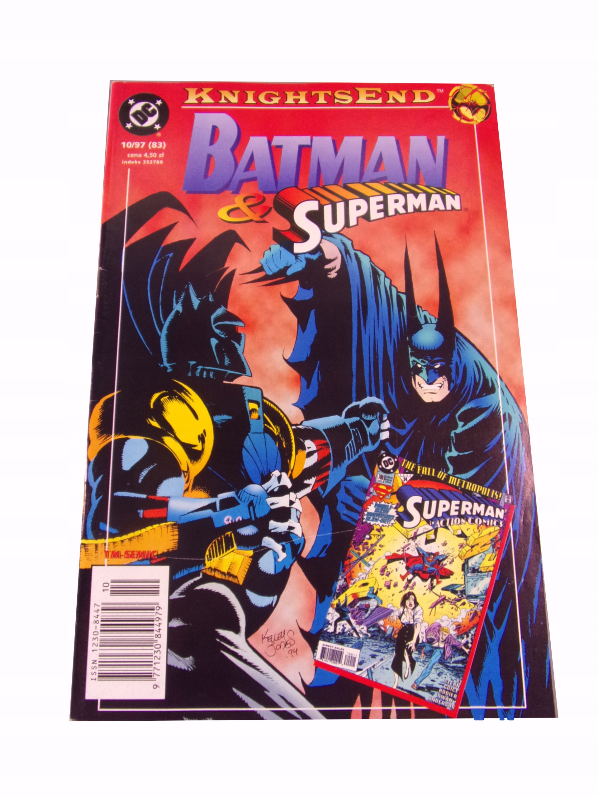 BATMAN & SUPERMAN 10/97 TM-Semic