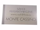 SZKICE PERSPEKTYWICZNE TERENU WALK 2 KORPUSU MONTE CASSINO 1984 r egz. 1506