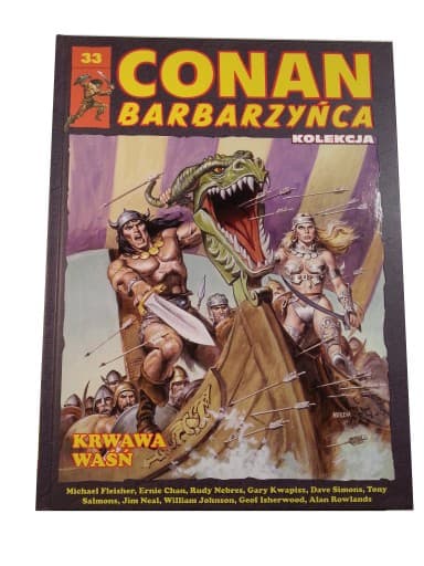 Conan Barbarzyńca t. 33 Krwawa Waśń