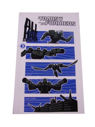 THE TRANSFORMERS ALL HAIL MEGATRON 3 2009 r. wyd. anglojęzyczne