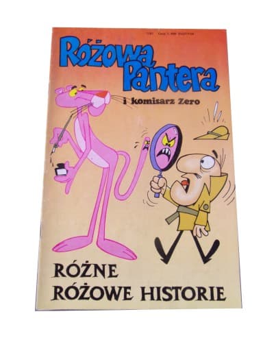 RÓŻOWA PANTERA i KOMISARZ ZERO 1/1991 TM-Semic