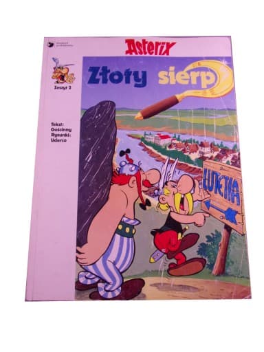 Asteriks Złoty Sierp wyd. I 1990 r.