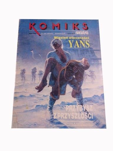 Komiks Fantastyka 1/1988 Yans Więzień Wieczności