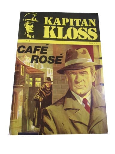 Kapitan Kloss Cafe Rose wyd. I 1972 r.