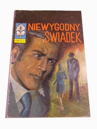 Kapitan Żbik Niewygodny Świadek wyd. I 1975 r.