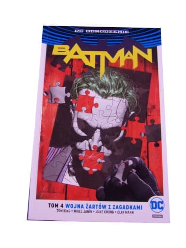 BATMAN 4. WOJNA ŻARTÓW Z ZAGADKAMI wyd. I 2018 r.