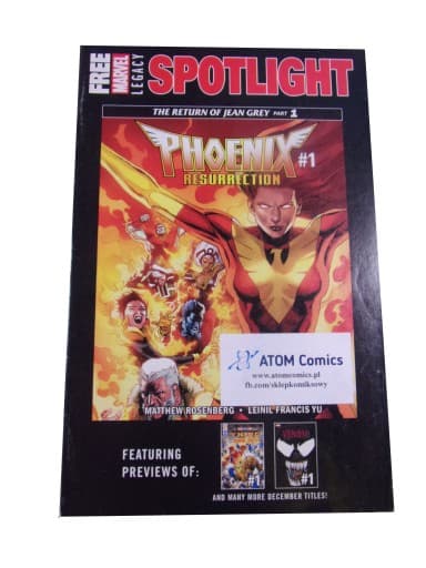 SPOTLIGHT THE RETURN OF JEAN GREY #1 wyd. anglojęzyczne
