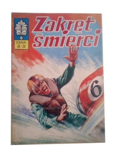 Kapitan Żbik - Zakręt Śmierci 1973 r. wyd. I