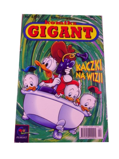 KOMIKS GIGANT 4/98 KACZKI NA WIZJI