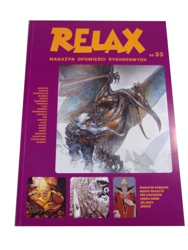 MAGAZYN OPOWIEŚCI RYSUNKOWYCH RELAX nr 33