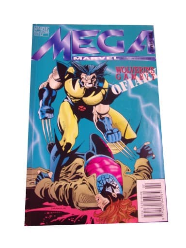 MEGA MARVEL 2/97 WOLVERINE GAMBIT OFIARY TM-Semic