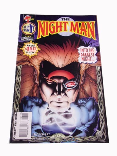 The Night Man #1 1995 r. - wyd. anglojęzyczne