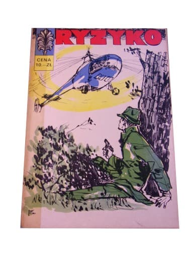 Kapitan Żbik Ryzyko 3 wyd. I 1968 r.