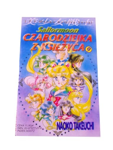 SAILORMOON CZARODZIEJKA Z KSIĘŻYCA tom 9 wyd. I 1998 r.