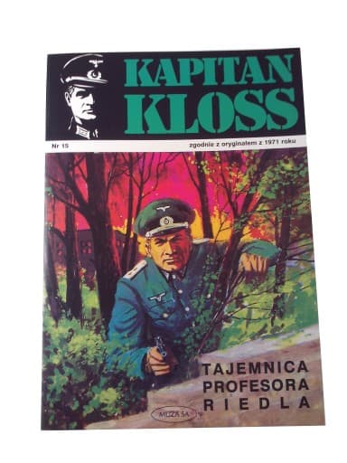 Kapitan Kloss 15. Tajemnica Profesora Riedla 2002 r.