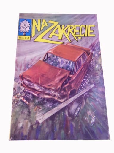 Kapitan Żbik na Zakręcie wyd. I 1973 r.