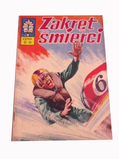 Kapitan Żbik Zakręt Śmierci 1974 r. wyd. I