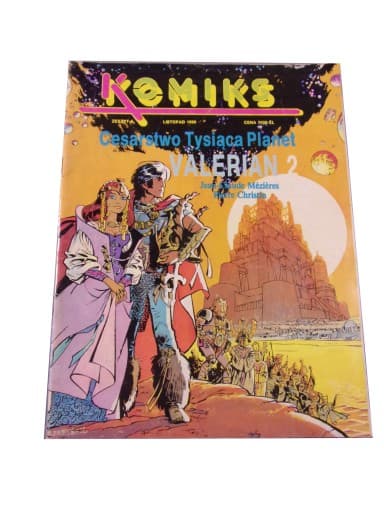KOMIKS FANTASTYKA 5/1990 VALERIAN 2 CESARSTWO TYSIĄCA PLANET