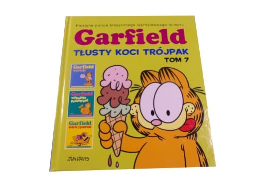 GARFIELD TŁUSTY KOCI TRÓJPAK tom 7 2020 r. wyd. I