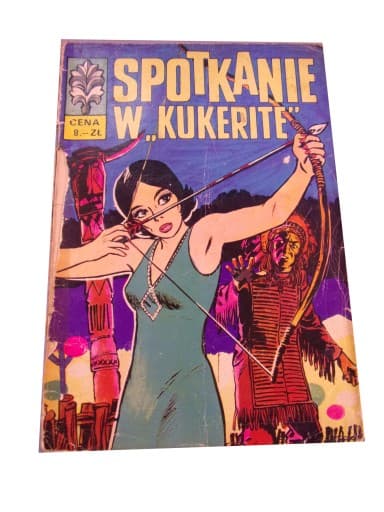 Kapitan Żbik Spotkanie w Kukerite 1970 r. wyd. I