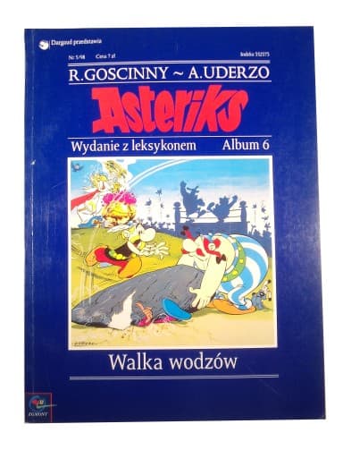 Asteriks Walka Wodzów 98 r. wyd. z leksykonem
