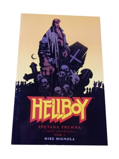 HELLBOY SPĘTANA TRUMNA i INNE OPOWIEŚCI tom 1 wyd. I 2002 r.