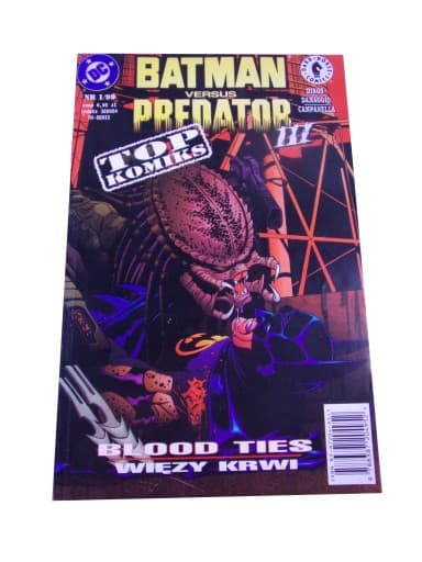 BATMAN VERSUS PREDATOR III WIĘZY KRWI 1/99 TM-Semic