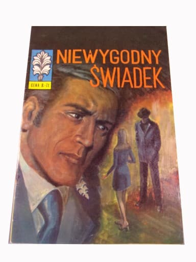 Kapitan Żbik Niewygodny Świadek wydanie I 1975 r.