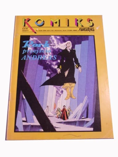 Komiks Fantastyka Rork Przejścia Andreas 1998 r.