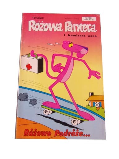 RÓŻOWA PANTERA i KOMISARZ ZERO 4/1992 TM-Semic