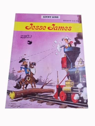 Lucky Luke Jesse James wyd. I 1992 r.