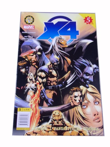 X-MANI i FANTASTYCZNA CZWÓRKA X4 #5 2005 r. MANDRAGORA