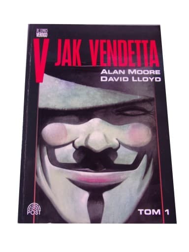 V JAK VENDETTA tom 1 wyd. I 2003 r.