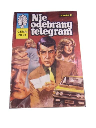 Kapitan Żbik Nie Odebrany Telegram 1981 r. wyd. I