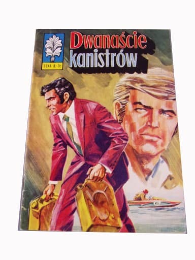 Kapitan Żbik Dwanaście Kanistrów wydanie I 1974 r.
