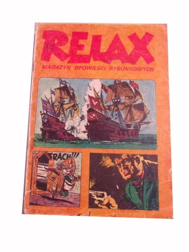 RELAX MAGAZYN OPOWIEŚCI RYSUNKOWYCH zeszyt 17 1978 r.