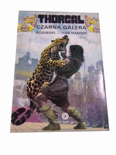 Thorgal 4. Czarna Galera wyd. I 1990 r. Orbita