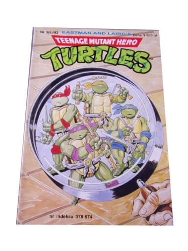 Teenage Mutant Hero Turtles 3(6)/92